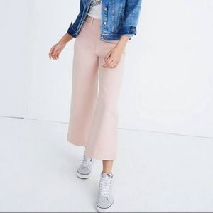 Madewell Emmett Wide Leg Crop Pants